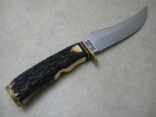 Schrade USA 498S 49ers Fixed Blade Knife w/Leather Sheath NIB