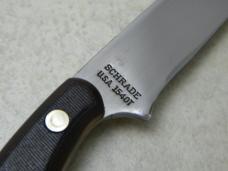Schrade USA 154OT Old Timer Drop Point Sharp Finger Fixed Blade Knife w/Leather Sheath NIB