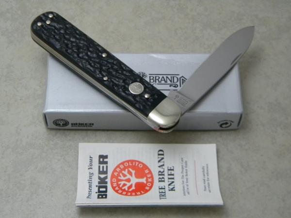 Boker Solingen Germany Rostfrei Tree Brand Classic #30 Jigged Black 1 Blade Pocket Knife in Box Boker Solingen Germany Rostfrei Tree Brand Classic #30 Jigged Black 1 Blade Pocket Knife in Box