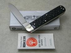 Boker Solingen Germany Rostfrei Tree Brand Classic #30 Jigged Black 1 Blade Pocket Knife in Box