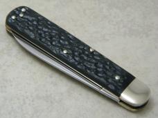 Boker Solingen Germany Rostfrei Tree Brand Classic #30 Jigged Black 1 Blade Pocket Knife in Box