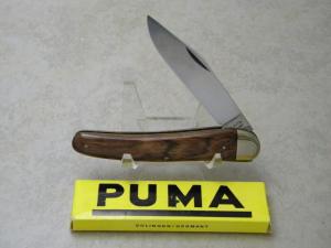 Puma Solingen Germany 536 Wood One Blade Folding Knife NIB