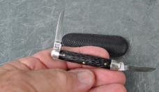 Robeson 2 Bl Rough Black 622064 Near Mint Handles Used Blades Loud Snap Both Blades Both Ways