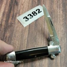 Vintage Mini Stiletto Lockback Folding Pocket Knife Made In Japan 