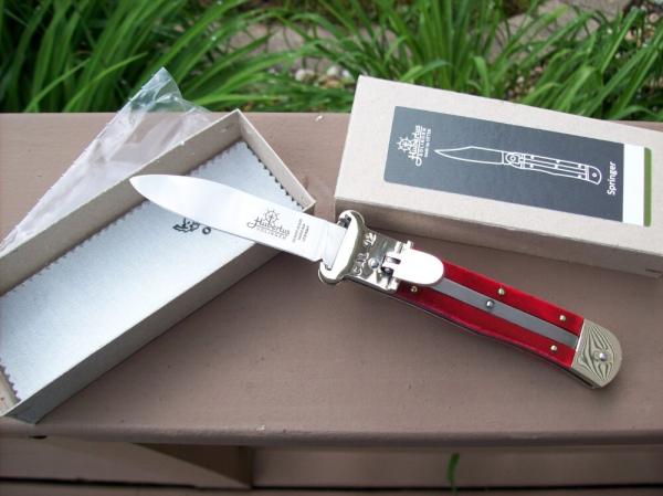 Hubertus Knife Shellpuller Patronenzieher Solingen Germany Rare Red Bone Large Size 11 UNUSED NIB. Hubertus Knife Shellpuller Patronenzieher Solingen Germany Rare Red Bone Large Size 11 UNUSED NIB.