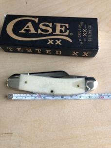2025 Case Sowbelly Stockman Natural Bone