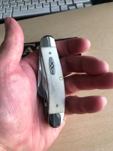 2025 Case Sowbelly Stockman Natural Bone