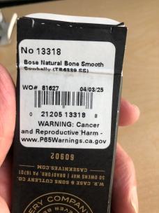 2025 Case Sowbelly Stockman Natural Bone