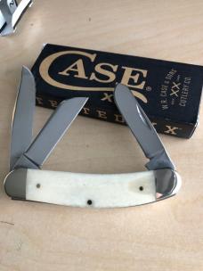 2025 Case Sowbelly Stockman Natural Bone