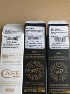 2  Case Axe Handle and 1 Case Cheetah Cub 