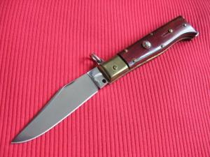 Vintage Italian Zoppis Jaguar Ring Pull Switchblade Knife
