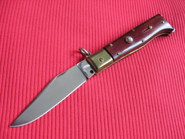 Vintage Italian Zoppis Jaguar Ring Pull Switchblade Knife Vintage Italian Zoppis Jaguar Ring Pull Switchblade Knife