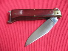 Vintage Italian Zoppis Jaguar Ring Pull Switchblade Knife