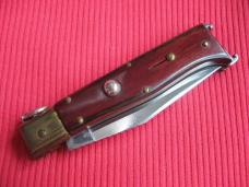 Vintage Italian Zoppis Jaguar Ring Pull Switchblade Knife
