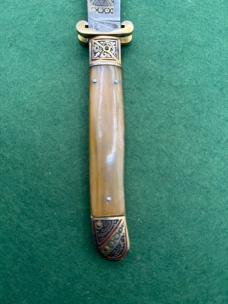 Decorated in Horn Toledo Shell Puller