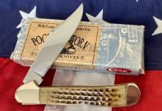 1999 Case xx Copperlock (Mdl# G61549L SS) w/ Great Green Bone Handles -NOS