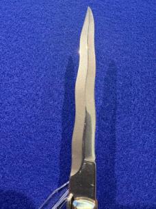 22cm Swivel Bolster Kris Blade Stiletto 