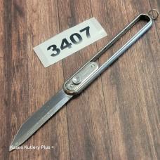 Vintage Christy Freemont Ohio Sliding Locking Folding Pocket Knife Made in USA 