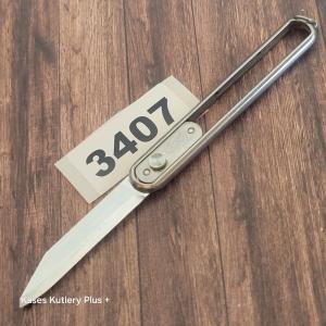 Vintage Christy Freemont Ohio Sliding Locking Folding Pocket Knife Made in USA 