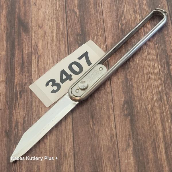 Vintage Christy Freemont Ohio Sliding Locking Folding Pocket Knife Made in USA Vintage Christy Freemont Ohio Sliding Locking Folding Pocket Knife Made in USA