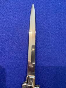 13” Italian Swivel Bolster Stag Scales