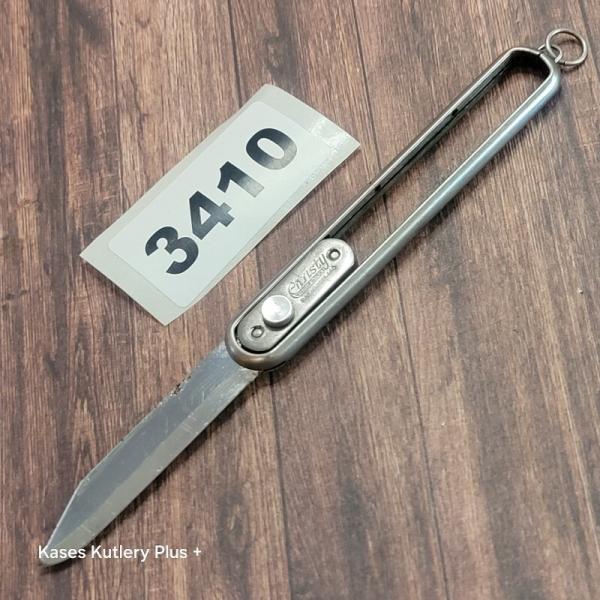 Vintage Christy Freemont Ohio Sliding Locking Folding Pocket Knife Made in USA Vintage Christy Freemont Ohio Sliding Locking Folding Pocket Knife Made in USA