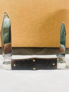 Great Eastern Cutlery #321224 Northfield UNXLD Engineer Hemlock Jigged Bone