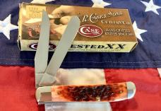 2011 Case xx Mini Trapper w/ Super Chestnut Bone Handles (mdl# 6207 SS) NOS in orig box