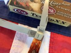 2011 Case xx Mini Trapper w/ Super Chestnut Bone Handles (mdl# 6207 SS) NOS in orig box
