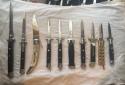 Lot of Hubertus, RIZZUTO, A.G.A., AKC, Virginia inox, Golden Dragon,