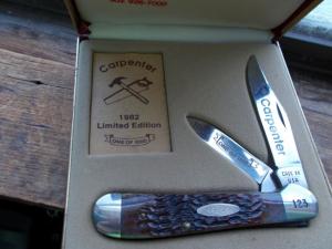 1982 Case Copperhead Knife  Carpenter 