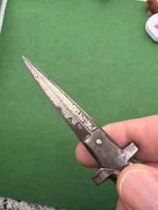 Antique German Prostitute Dagger Scissors