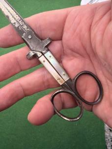 Antique German Prostitute Dagger Scissors
