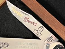 CASE XX Stag Jumbo #007 4-5/8”Dale Earnhardt 7 Time Champion W/62100 Factory Error Blade/Box Mint 