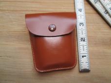 VTG COLONIAL PROV USA Hobo Knife w/ Fork Can Opener Cap Lifter Suede Pouch