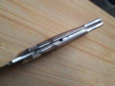 DULUTH Trading Wood Handle BEAVER Shield Lockback Knife 