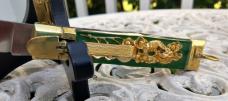 Unique 7.5 inch Green Bullfighter