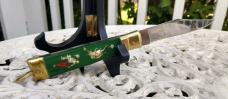 Unique 7.5 inch Green Bullfighter