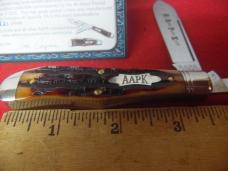2025 ALL ABOUT POCKET KNIVES GEC STAG BONE CLUB KNIFE MINT IN TUBE ONLY 221 JACKS AVAILABLE 