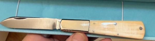 Rare Bob Cargill Custom One Arm Razor Swing Lock Pocket Knife Bone 1 Of 100. Near Mint! Rare Bob Cargill Custom One Arm Razor Swing Lock Pocket Knife Bone 1 Of 100. Near Mint!