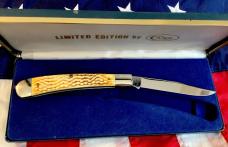 1986 Case xx (Mdl# W6151 SS) Trapper w/ Toasted Bone Handles & 