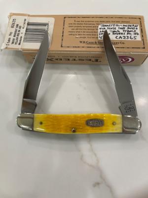 Case 2000 Yellow BN Muskrat Transition knife