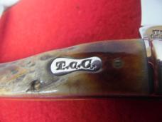 QUEEN TITUSVILLE CUTLERY COMPANY PA. VERY LIMITED (100) STAG FARMERS JACK KNIFE 