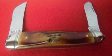 QUEEN TITUSVILLE CUTLERY COMPANY PA. VERY LIMITED (100) STAG FARMERS JACK KNIFE 