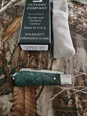 Albers Caribbean Blue Box Elder Burl