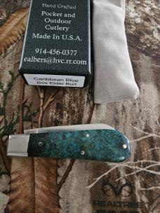 Albers Caribbean Blue Box Elder Burl