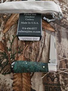 Albers Caribbean Blue Box Elder Burl