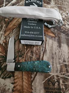 Albers Caribbean Blue Box Elder Burl