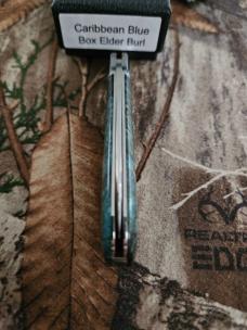 Albers Caribbean Blue Box Elder Burl