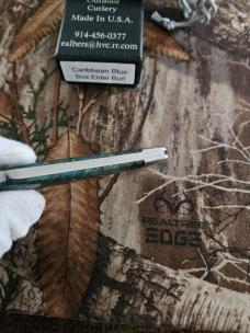 Albers Caribbean Blue Box Elder Burl